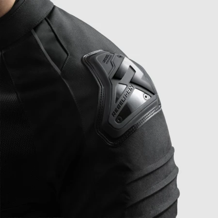 KURTKA MOTOCYKLOWA TEKSTYLNA REBELHORN VANDAL 2 AIR BLACK