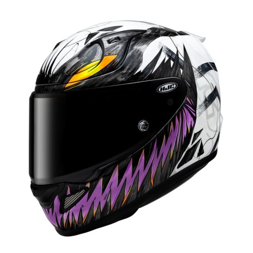 Przejdź do produktu KASK MOTOCYKLOWY HJC RPHA12 ANTI VENOM 2 MARVEL BLACK WHITE