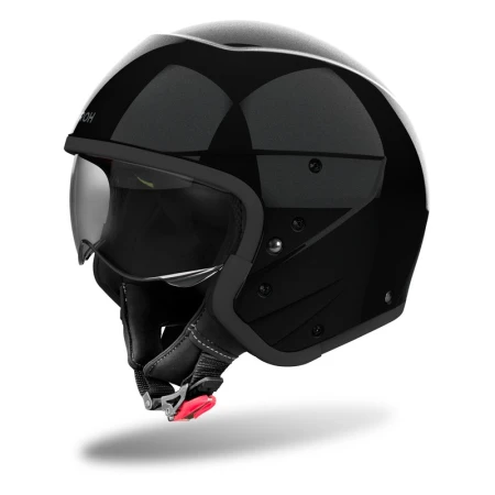 KASK MOTOCYKLOWY AIROH J110 COLOR BLACK GLITTER