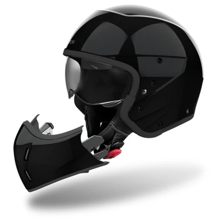 KASK MOTOCYKLOWY AIROH J110 COLOR BLACK GLITTER