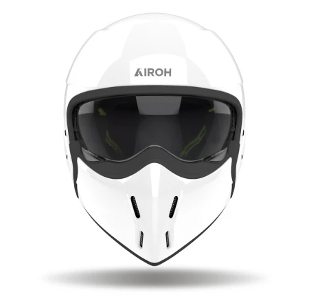 KASK MOTOCYKLOWY AIROH J110 COLOR WHITE GLOSS
