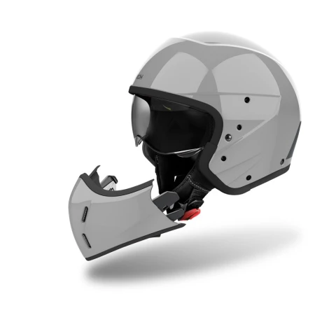 KASK MOTOCYKLOWY AIROH J110 COLOR CEMENT GREY GLOSS