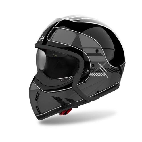 Przejdź do produktu KASK MOTOCYKLOWY AIROH J110 RASTER DARK GREY GLOSS