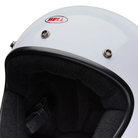 KASK MOTOCYKLOWY BELL MAGNUM SOLID WHITE