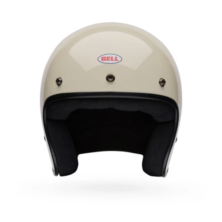KASK MOTOCYKLOWY BELL MAGNUM SOLID VINTAGE WHITE