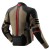 KURTKA MOTOCYKLOWA TEKSTYLNA REBELHORN SCANDAL 3 DESERT BLACK RED