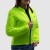 KURTKA MOTOCYKLOWA TEKSTYLNA DAMSKA REBELHORN SWIFT LIGHT GREY FLUO YELLOW WXS