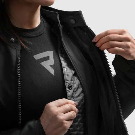 KURTKA MOTOCYKLOWA TEKSTYLNA DAMSKA REBELHORN SWIFT BLACK WXXS