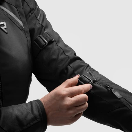 KURTKA MOTOCYKLOWA TEKSTYLNA DAMSKA REBELHORN SWIFT BLACK WXXS
