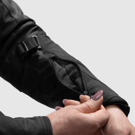 KURTKA MOTOCYKLOWA TEKSTYLNA DAMSKA REBELHORN SWIFT BLACK WXXS