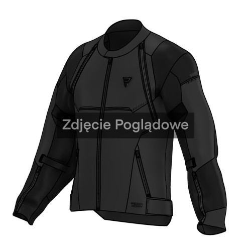 Przejdź do produktu KURTKA MOTOCYKLOWA TEKSTYLNA REBELHORN SWIFT BLACK