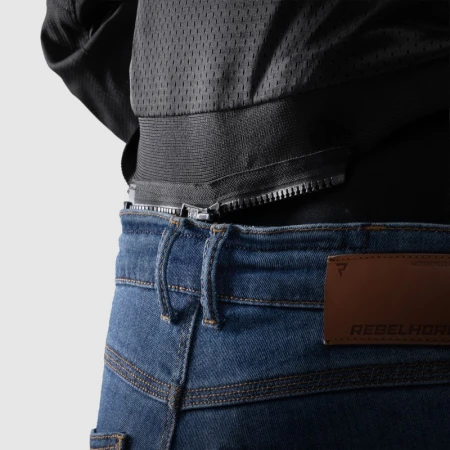 KURTKA MOTOCYKLOWA TEKSTYLNA REBELHORN SWIFT BLACK