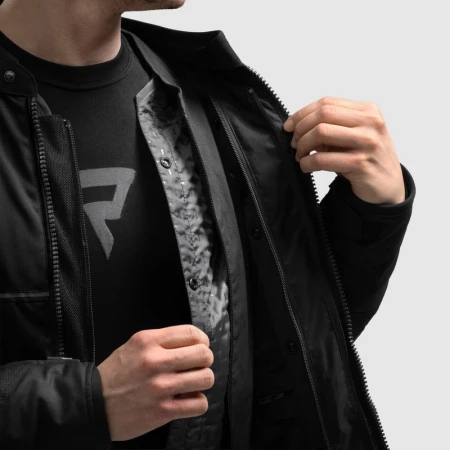 KURTKA MOTOCYKLOWA TEKSTYLNA REBELHORN SWIFT BLACK