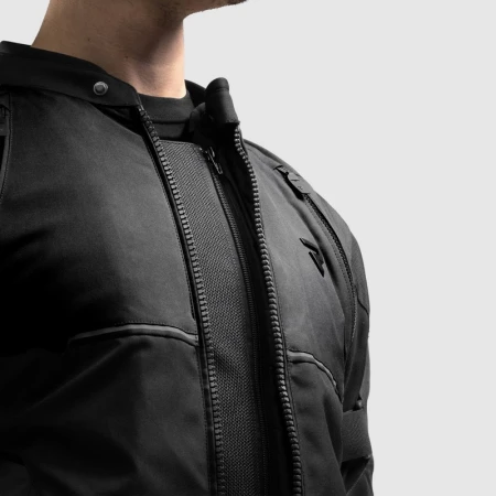 KURTKA MOTOCYKLOWA TEKSTYLNA REBELHORN SWIFT BLACK