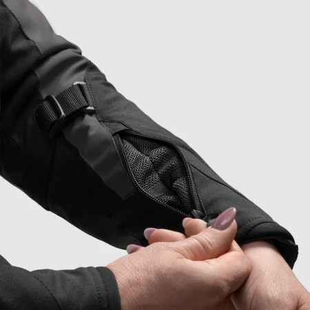 KURTKA MOTOCYKLOWA TEKSTYLNA DAMSKA REBELHORN SWIFT BLACK DARK GREY PINK WXS