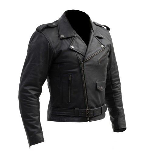 Przejdź do produktu KURTKA MOTOCYKLOWA SKÓRZANA BROGER ROCKER BLACK