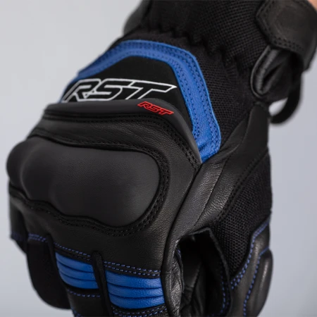 RĘKAWICE SKÓRZANE RST URBAN AIR 3 MESH BLACK/BLUE S (2673)