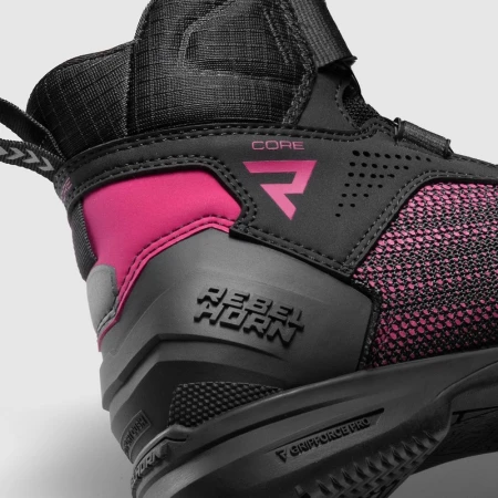 BUTY MOTOCYKLOWE REBELHORN CORE BLACK PINK 35
