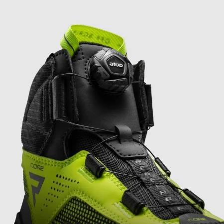 BUTY MOTOCYKLOWE REBELHORN CORE BLACK FLUO YELLOW 35