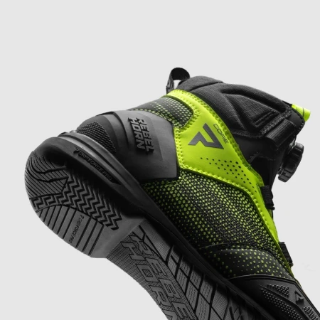 BUTY MOTOCYKLOWE REBELHORN CORE BLACK FLUO YELLOW 35