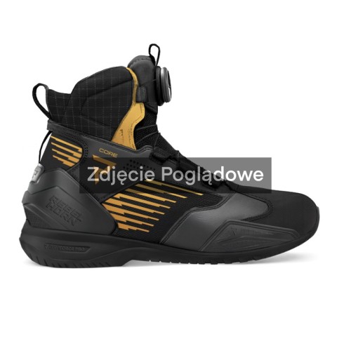 Przejdź do produktu BUTY MOTOCYKLOWE REBELHORN CORE BLACK GOLD 35