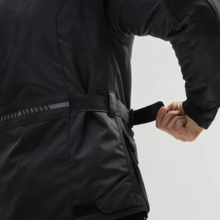 KURTKA MOTOCYKLOWA TEKSTYLNA BROGER OVERLAND BLACK