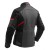 KURTKA MOTOCYKLOWA TEKSTYLNA BROGER OVERLAND BLACK DARK GREY RED