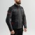 KURTKA MOTOCYKLOWA TEKSTYLNA BROGER OVERLAND BLACK DARK GREY RED