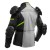 KURTKA MOTOCYKLOWA TEKSTYLNA BROGER OVERLAND BLACK GREY FLUO YELLOW