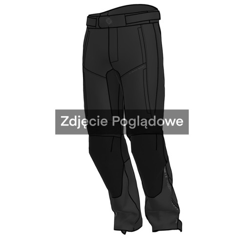 Przejdź do produktu SPODNIE MOTOCYKLOWE TEKSTYLNE BROGER RIFT BLACK