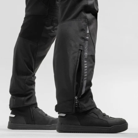 SPODNIE MOTOCYKLOWE TEKSTYLNE BROGER RIFT BLACK