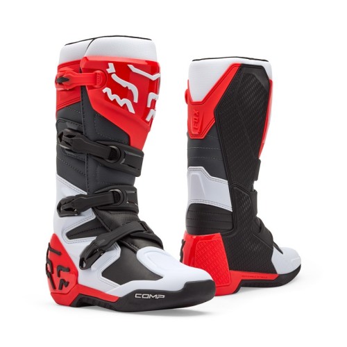 Przejdź do produktu BUTY MOTOCYKLOWE FOX COMP WHITE FLUO RED 9.5