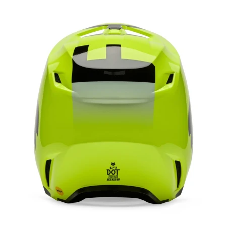 KASK MOTOCYKLOWY JUNIOR FOX V1 SHIELD FLUO YELLOW