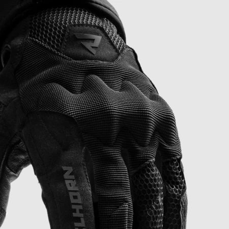 RĘKAWICE MOTOCYKLOWE DAMSKIE REBELHORN CORE BLACK WXS