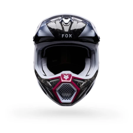 KASK MOTOCYKLOWY FOX V3 RS TACTILE WHITE