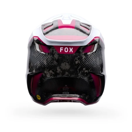 KASK MOTOCYKLOWY FOX V3 RS TACTILE WHITE