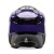 KASK MOTOCYKLOWY JUNIOR FOX V3 SPIRE BLACK PURPLE