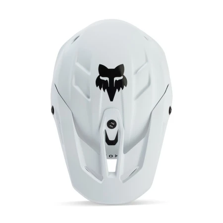 KASK MOTOCYKLOWY FOX V3 SOLID MATTE WHITE