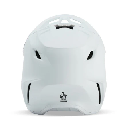 KASK MOTOCYKLOWY FOX V3 SOLID MATTE WHITE