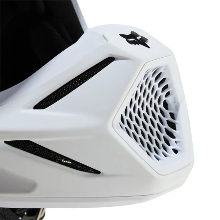 KASK MOTOCYKLOWY FOX V3 SOLID MATTE WHITE