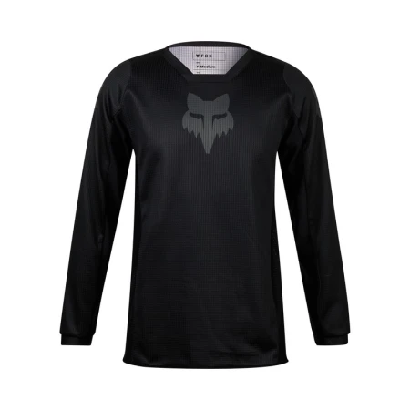 BLUZA MOTOCYKLOWA JUNIOR FOX BLACKOUT BLACK BLACK