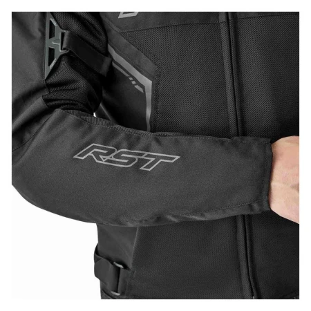KURTKA MOTOCYKLOWA TEKSTYLNA RST S1 MESH D3O BLACK BLACK BLACK