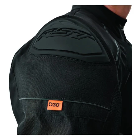 KURTKA MOTOCYKLOWA TEKSTYLNA RST S1 MESH D3O BLACK BLACK BLACK