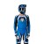 BLUZA MOTOCYKLOWA FOX 180 FRAME BLUE