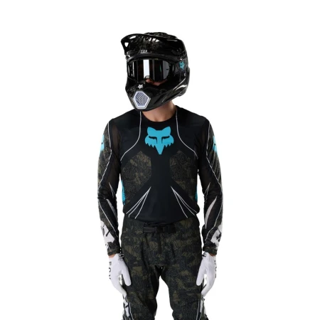 BLUZA MOTOCYKLOWA FOX FLEXAIR APEX BLACK