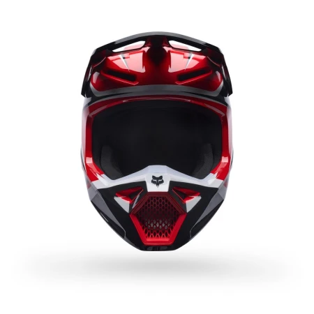KASK MOTOCYKLOWY FOX V1 FRAME RED