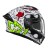 KASK MOTOCYKLOWY HJC C71 SQUEEZE WHITE GREEN