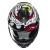 KASK MOTOCYKLOWY HJC C71 SQUEEZE WHITE GREEN