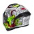 KASK MOTOCYKLOWY HJC C71 SQUEEZE WHITE GREEN