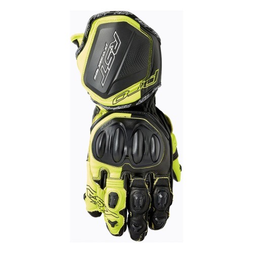 Przejdź do produktu RĘKAWICE MOTOCYKLOWE RST PRO SERIES GP D3O BLACK FLUO YELLOW